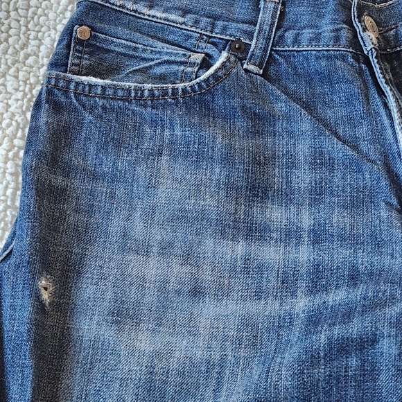 Denim & Supply Ralph Lauren Faded Blue Straight Jeans Size 34x30 - Picture 6 of 13